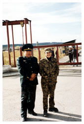 Mongolian border guards
